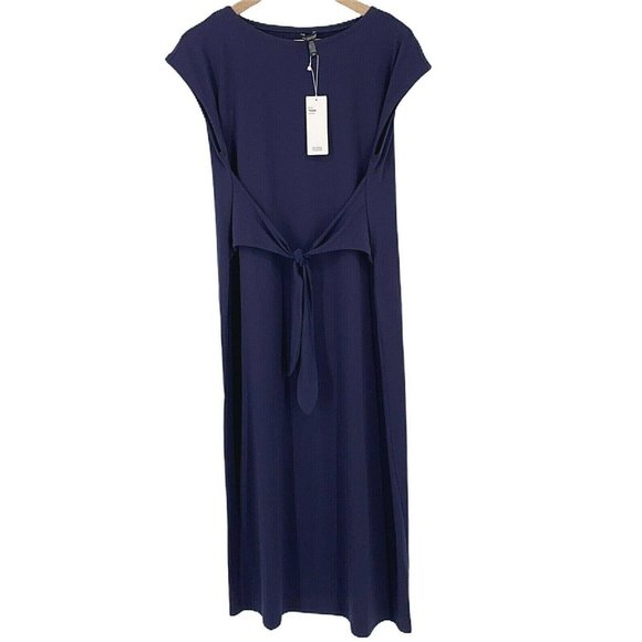 Eileen Fisher Dresses & Skirts - Eileen Fisher Fine Tencel Jersey Wrap Waist Dress